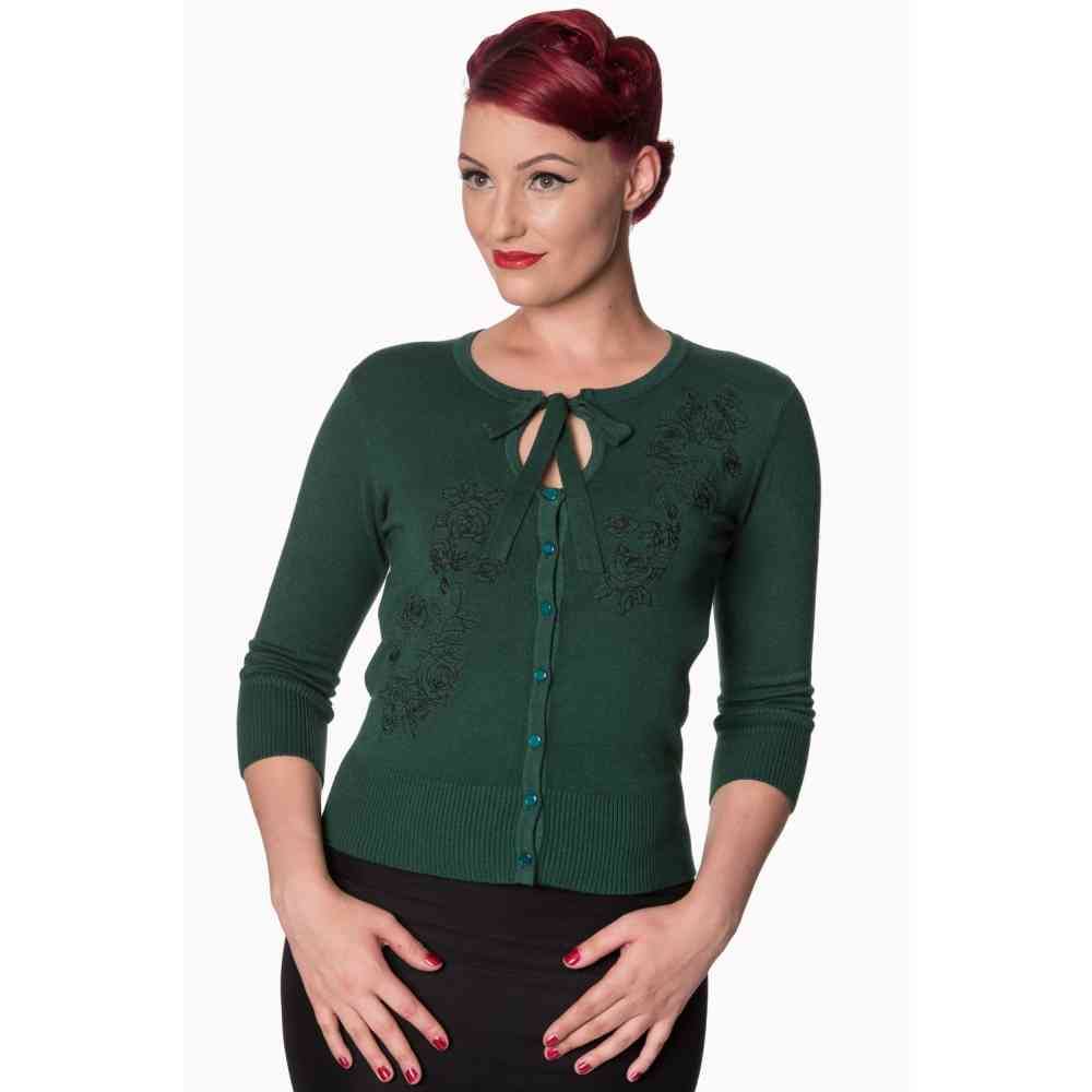 Dancing Days - DELILAH Cardigan - Vert Product image